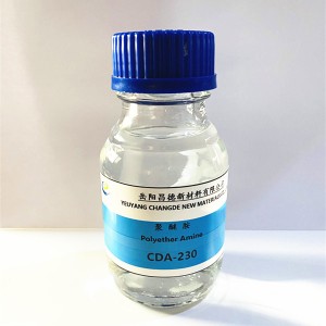 Amina polieter D230 CAS 9046-10-0 untuk Ejen Pengawetan Epoksi