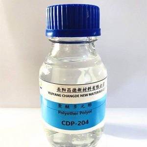 CASE polyol 204 untuk elastomer poliuretana, pelekat, pengedap, salutan kalis air dan bahan turapan