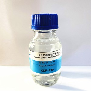 CASE polyol 210 untuk elastomer poliuretana, pelekat, pengedap, salutan kalis air dan bahan turapan