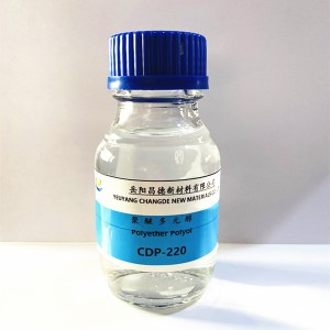 CASE polyol 220 untuk elastomer poliuretana, pelekat, pengedap, salutan kalis air dan bahan turapan